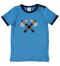 Freds World T-Shirt - Bleu av. Axes