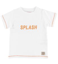 Mini A Ture T-shirt - Simion - White m. Splash