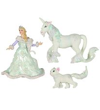 Papo Ice Queen w. Unicorn & Cat