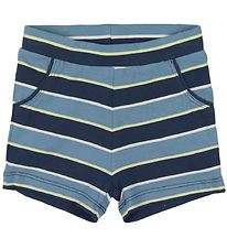 Minymo Shorts - Blauw Gestreept