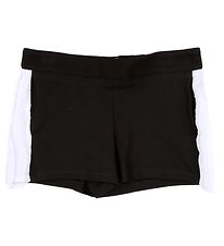 Karl Lagerfeld Shorts - Noir/Blanc av. Froufrous