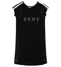 DKNY Kleid - Schwarz m. Logo