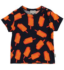 Paul Smith Baby T-shirt - Teddy - Navy w. Popsicle