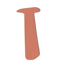 Sebra Wooden Letter - T - Watermelon Pink