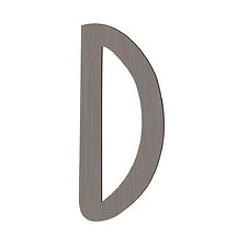 Sebra Wooden Letter - D - Pinecone Brown