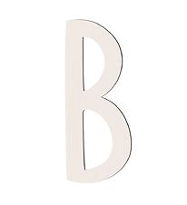 Sebra Lettres en bois - B - Birchbark Beige