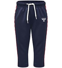 Hummel Hosen - HMLHarley - Navy/Rot