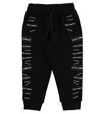 Dolce & Gabbana Jogginghosen - Schwarz m. Patches