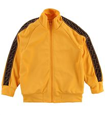Fendi Kids Track Jacket - Yellow w. Side Stripe