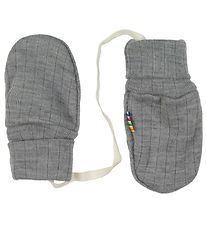 Joha Mittens - Wool - Grey