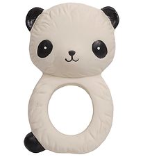 A Little Lovely Company Teether - Panda - White