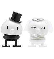 Hoptimist Baby Bimble & Bumble - 2 Pack - Bride & Groom - 7 cm -