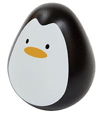 PlanToys Houten Penguin - Zwart/Wit