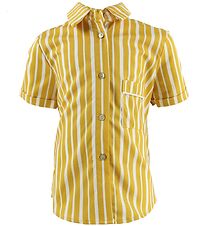 Grunt Shirt - Sofia - Yellow Striped