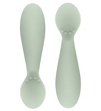 EzPz Tiny Spoon - 2-Pack - Dusty Green