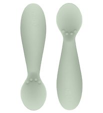 EzPz Tiny Spoon - 2er-Pack - Mattgrün