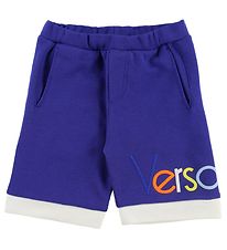 Young Versace Shorts - Sweat - Blue w. Text