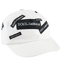 Dolce & Gabbana Kappe - Wei m. Flecken