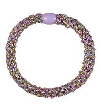 Kknekki Hair Tie - Purple Multi Glitter