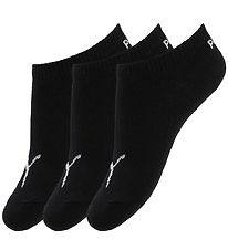 Puma Sneaker-Socken - 3er-Pack - Invisible - Schwarz