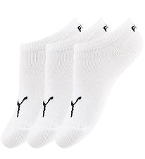 Puma Enkelsokken - 3-pack - Invisible - Wit