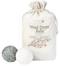 Cocoon Company Dryer Balls - Wool - 6-Pack - Grey/White