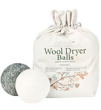 Cocoon Company Dryer Balls - Wool - 4-Pack - Grey/White