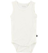 Minymo Justaucorps s/m - Bambou - Blanc