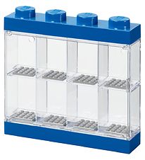 LEGO Storage Minifigur Display - 8 fack - 19 cm - Bl