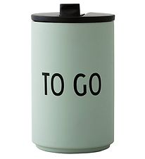 Design Letters Thermo Beker - 350ml - To Go - Groen