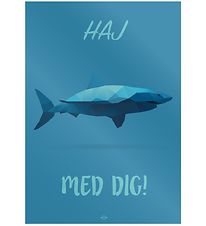 Citatplakat Poster - B2 - Haj Med Dig