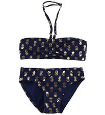 Color Kids Bikini - Numa - UV40+ - Navy w. Pineapples