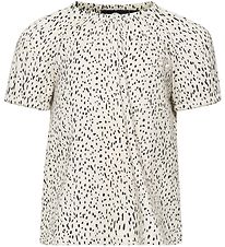 Hummel T-Shirt - HMLIreen - Creme m. Patroon
