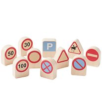 Kids Concept Traffic Signs - Aiden - 10 pcs - Multicolour