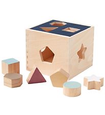 Kids Concept Formensortierbox - Aiden - Holz/Bunt