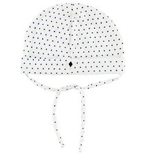 MP Baby Hat - White w. Squares