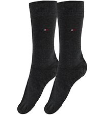 Tommy Hilfiger Socken - 2er-Pack - Classic - Anthrazitgrau-Melie