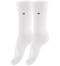 Tommy Hilfiger Sokkar - 2 Pakki - Casual - Hvítur