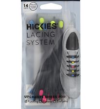 Hickies Shoelaces - Elastic - Black/Multicolour