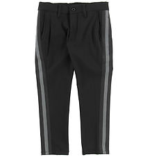 Grunt Trousers - Dude - Black/Striped