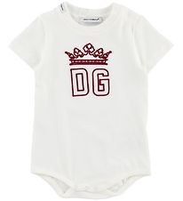 Dolce & Gabbana Bodysuit S/S - Hawaii - White/Red