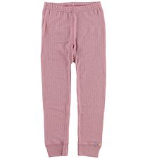 Joha Leggings - Wol - Dusty Roze