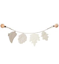 Cam Cam Pram Chain - Leaves - Mix Natural