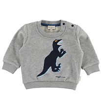 Paul Smith Blouse - Ventura - Grey Melange w. Dinosaur