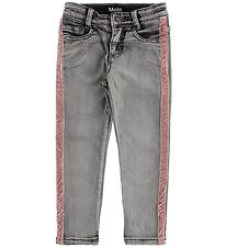 Molo Hosen - Adele - Grey Washed Denim