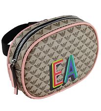 Emporio Armani Mittistaska - Ecru/Bleikt M. Lógó
