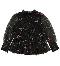 Emporio Armani Blouse - Black/Green/Pink