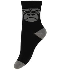 DYR Chaussettes - ANIMAL Galop - Noir av. Gorilla