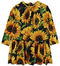 Dolce & Gabbana Kleid - Sonnenblume - Schwarz/Gelb