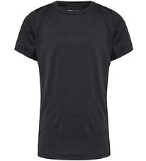 Hummel T-Shirt - HMLHarald - Dunkelgrau-Meliert meliert